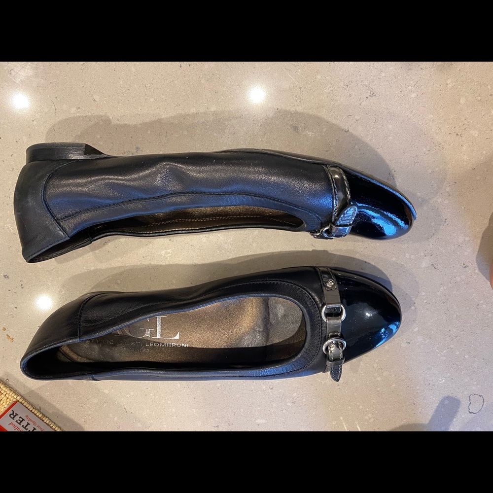 AGL cap toe ballet flats